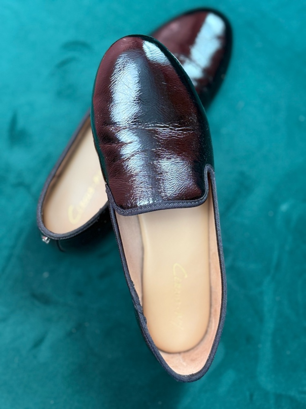 Circus NY Black Patent Leather Loafers